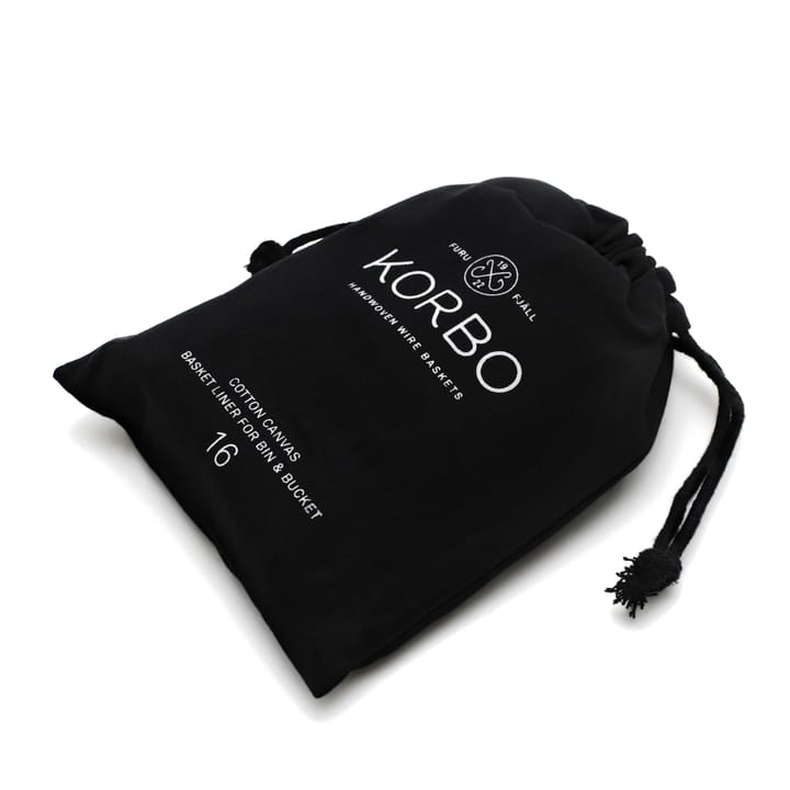 Korbo sisäpussi 24, musta KORBO