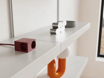 Cuboid+ haaroituspistorasia USB-C 30W 2 m - Fired Brick - Kord