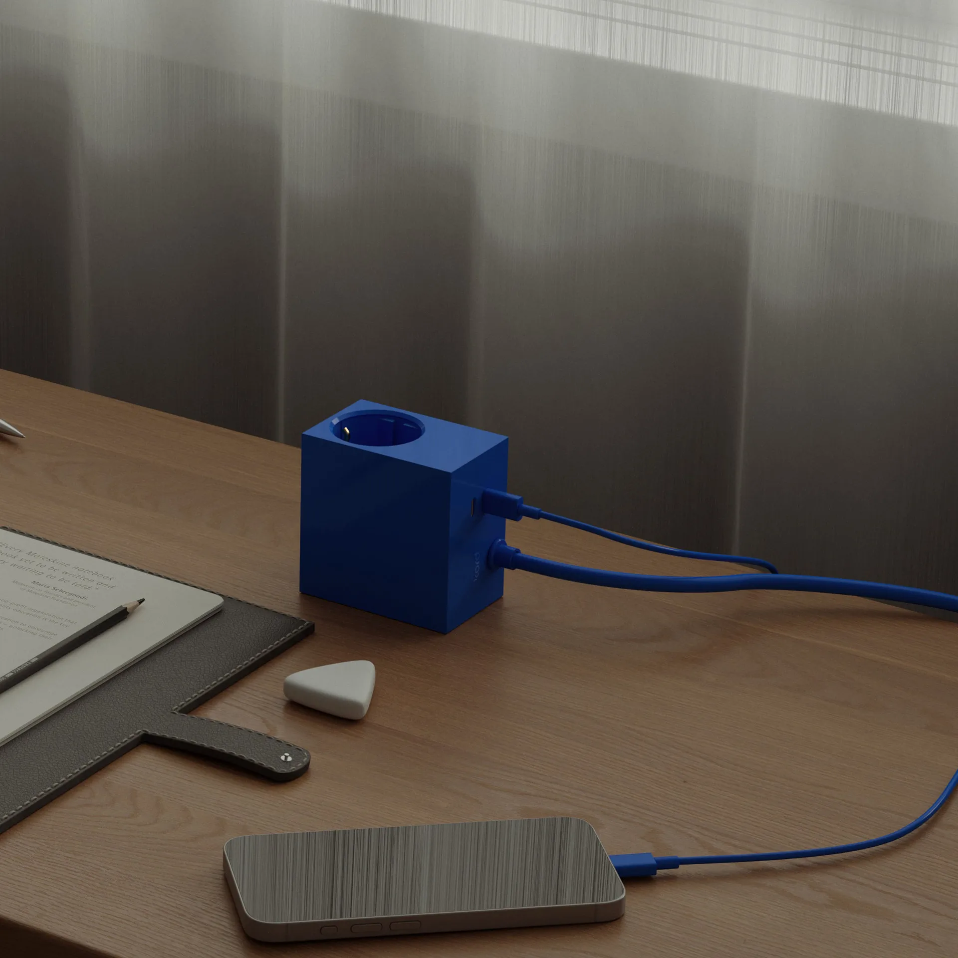 Kord USB-C - USB-C latauskaapeliin 1,8 m, Catalina Blue Kord