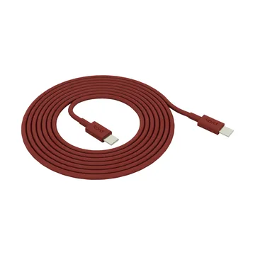 Kord USB-C - USB-C latauskaapeliin 1,8 m - Fired Brick - Kord