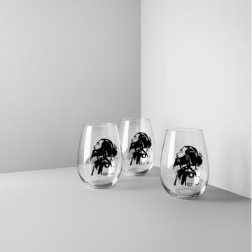 All about you lasi 57 cl 2 kpl - Love him (harmaa) - Kosta Boda