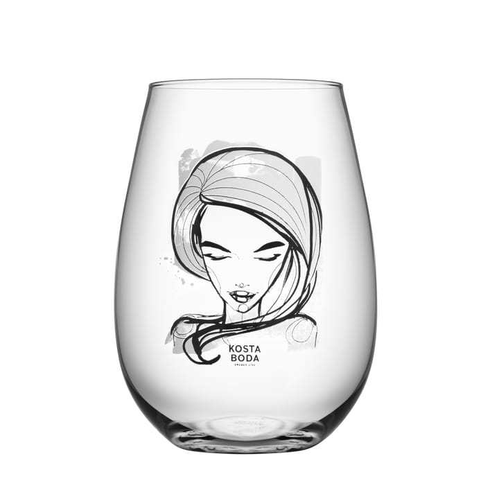 All about you lasi 57 cl 2 kpl, need you (valkoinen) Kosta Boda