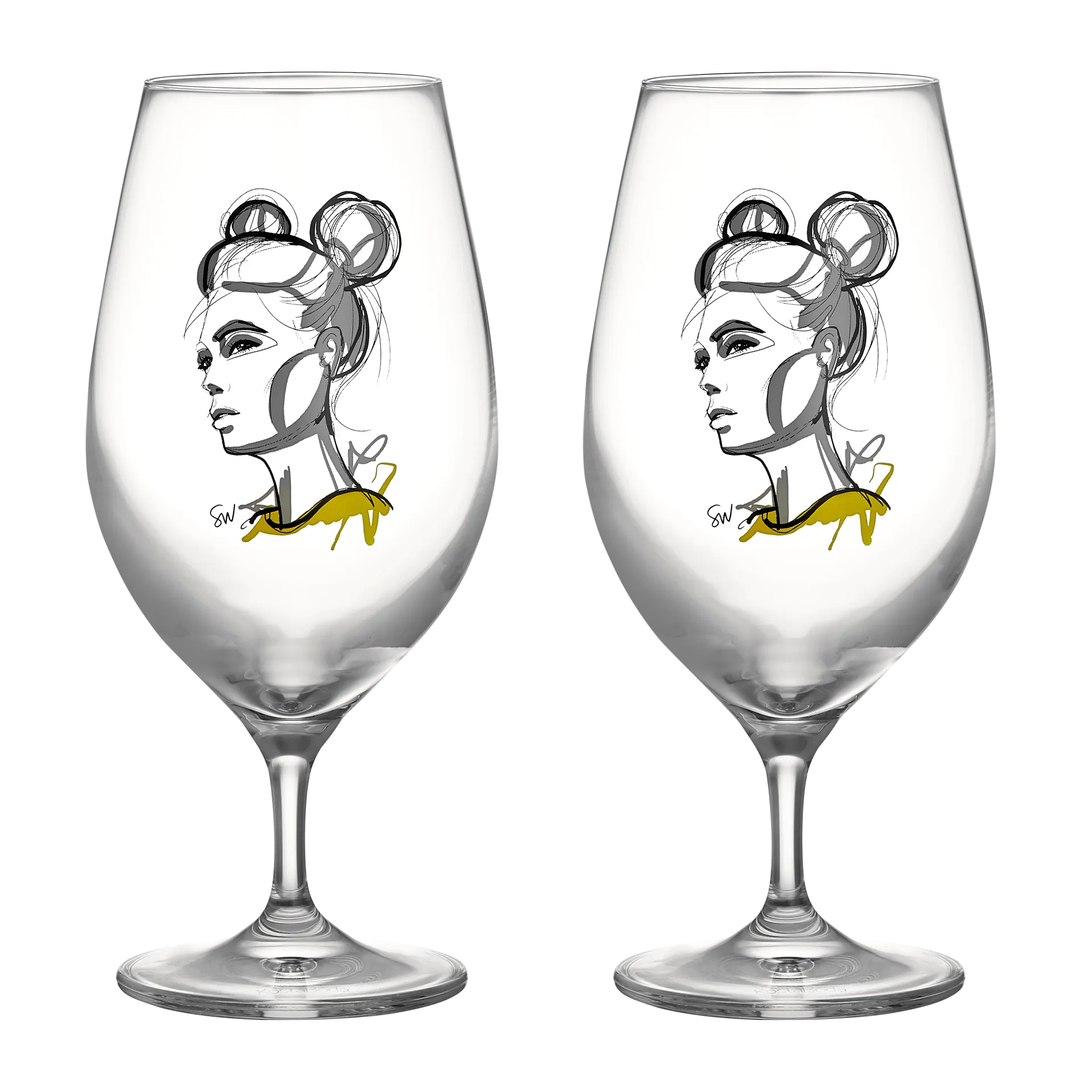 All about you olutlasi 40 cl 2-pakkaus, Cheers to you Kosta Boda