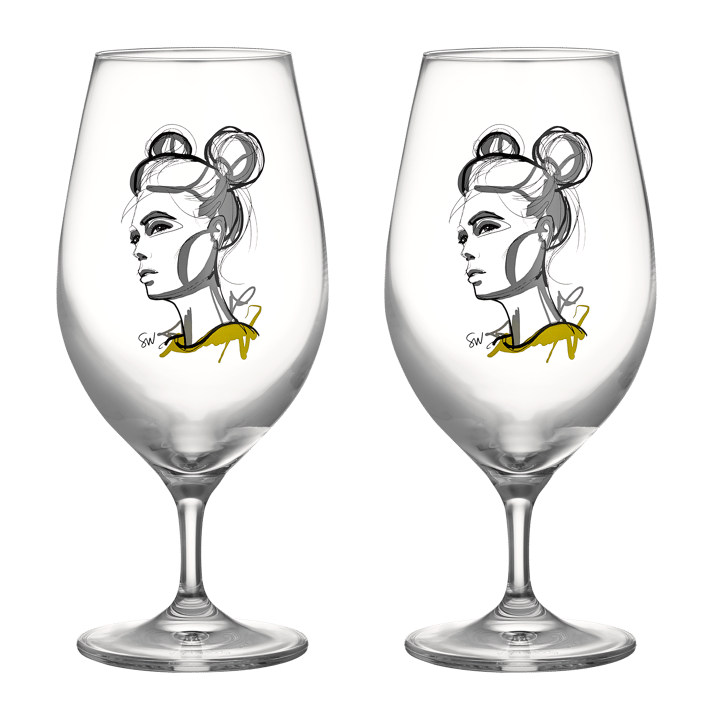 All about you olutlasi 40 cl 2-pakkaus - Cheers to you - Kosta Boda