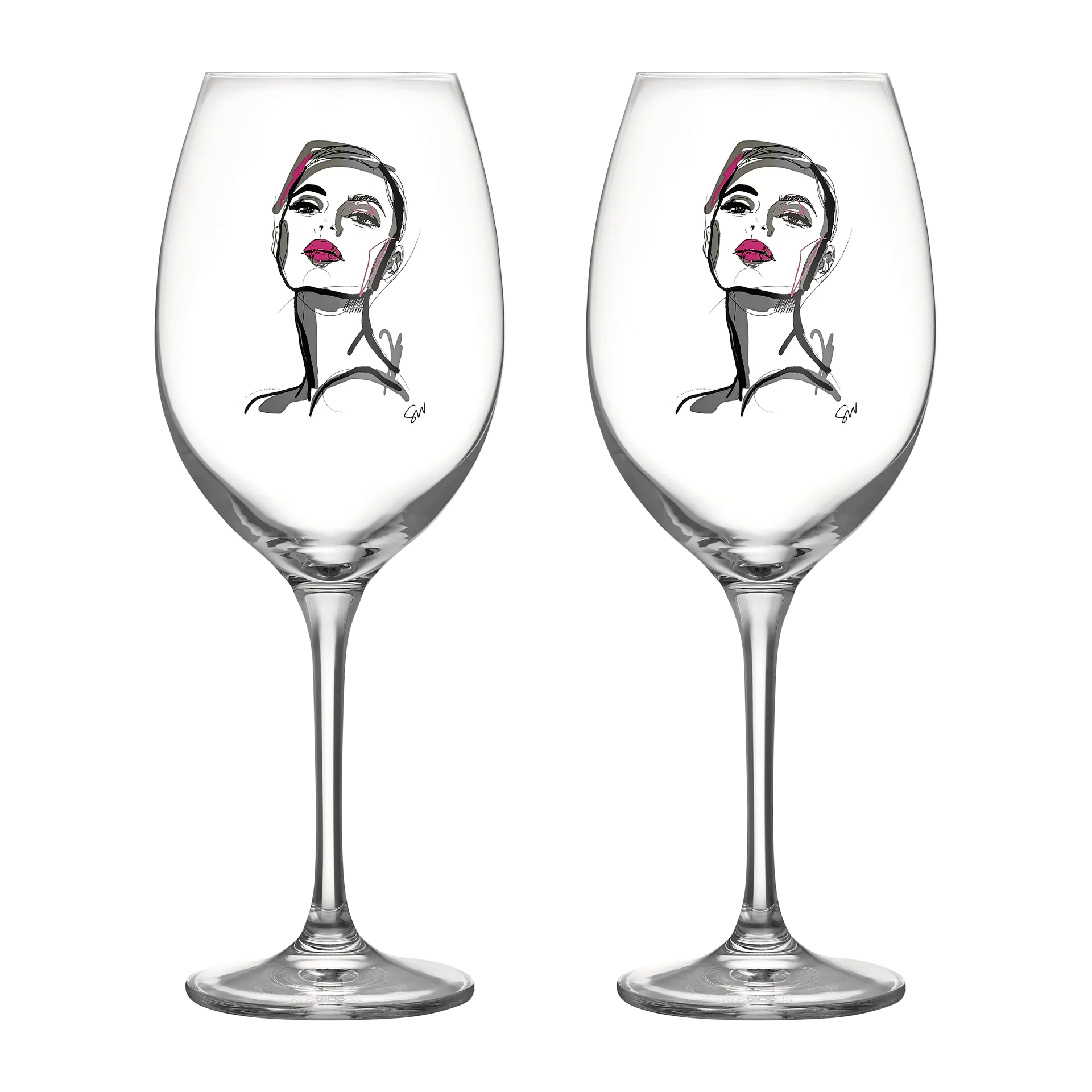 All about you viinilasi 52 cl 2-pakkaus, Hold you Kosta Boda