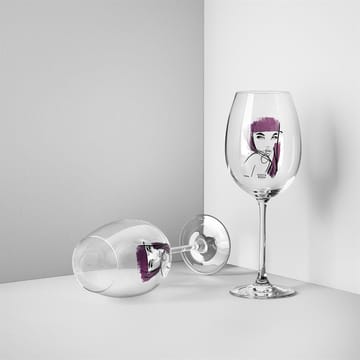 All about you viinilasi 52 cl 2-pakkaus - purppuranpunainen - Kosta Boda