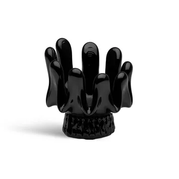 Auringonkukka tuikku 9.2 cm - Musta - Kosta Boda