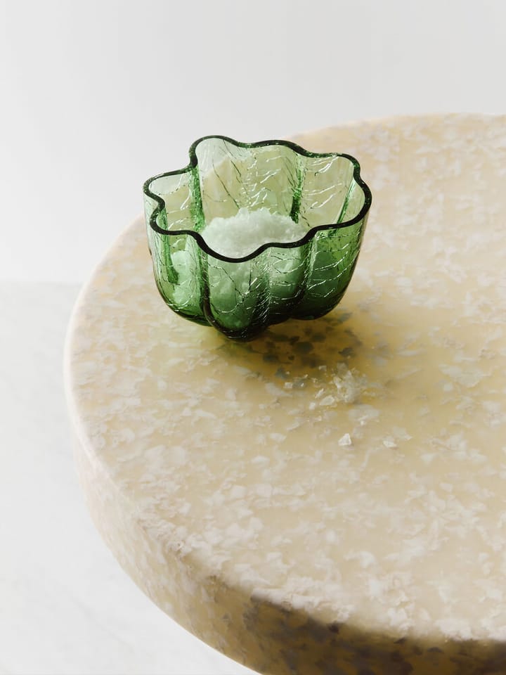 Crackle kynttilälyhty 5,8 cm, Tummanvihreä Kosta Boda