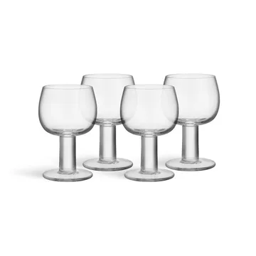 isän lasi - Kirkas, 4 kpl - Kosta Boda