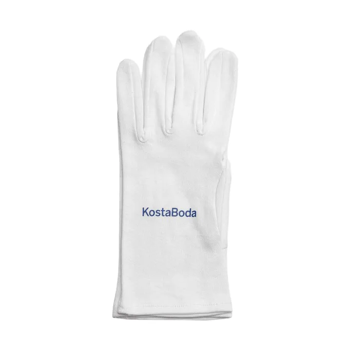 Kosta Boda glass care käsine - Valkoinen, large - Kosta Boda