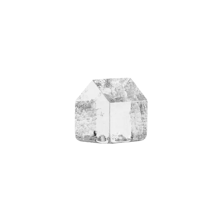 Kosta talo - Läpinäkyvä, 7,5 cm - Kosta Boda