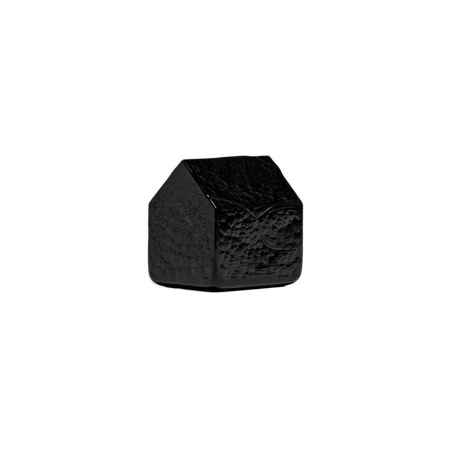 Kosta talo, Musta, 7,5 cm Kosta Boda Kosta talo, Musta, 7,5 cm Kosta Boda