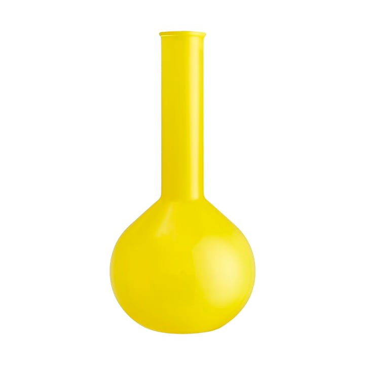 Lab pyöreä pullo maljakko 31,5 cm - Keltainen - Kosta Boda