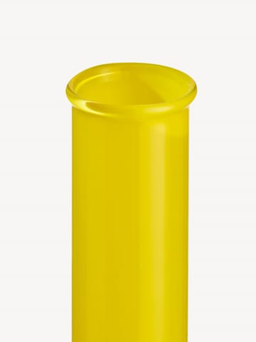 Lab pyöreä pullo maljakko 31,5 cm - Keltainen - Kosta Boda