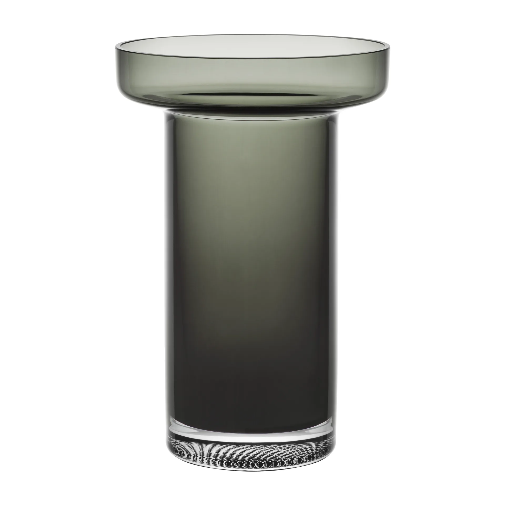 Limelight Rose maljakko 23 cm, Savunharmaa Kosta Boda