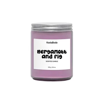 Mind tuoksukynttilä - Bergamott & Fig, 550 g - Kosta Boda