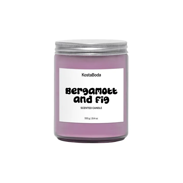 Mind tuoksukynttilä - Bergamott & Fig, 550 g - Kosta Boda