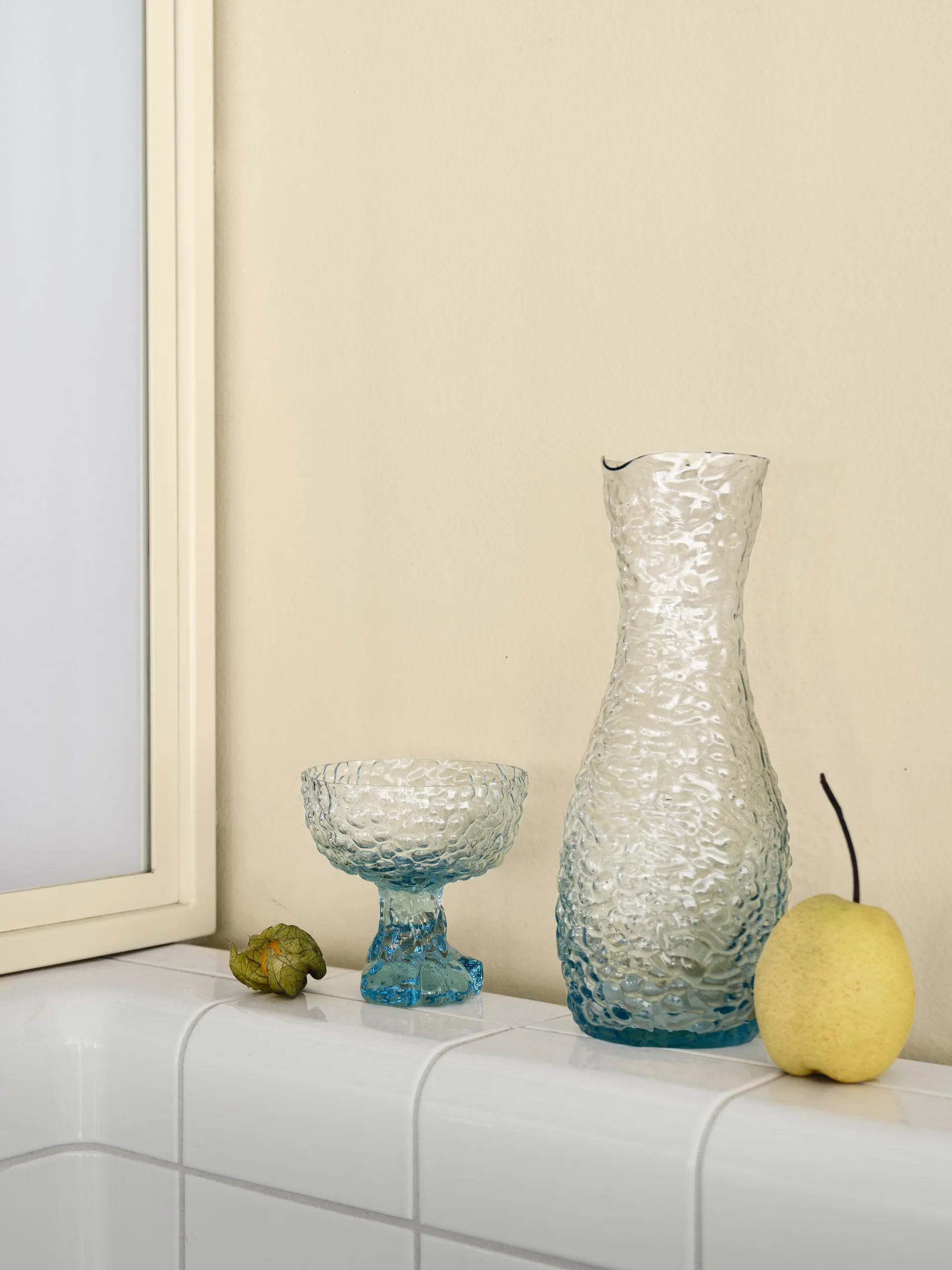 Moss coupe -samppanjalasi 35 cl, Pyöreä lasi Kosta Boda