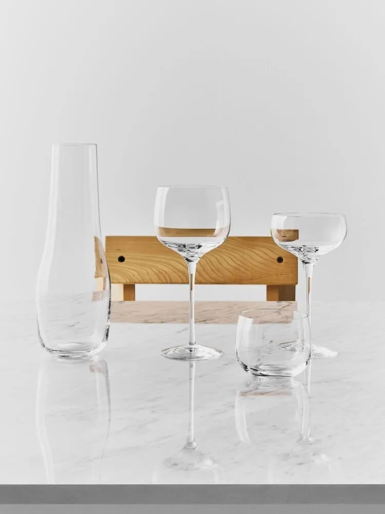 Nutid coupe-lasi, Kirkas, 26 cl, 4 kpl Kosta Boda