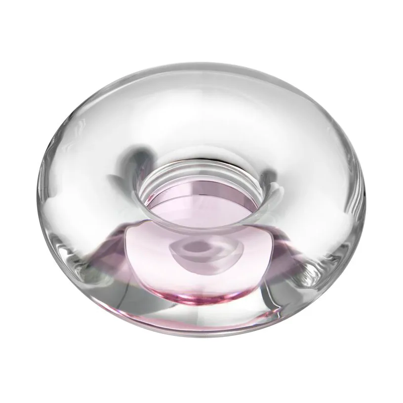 Orion kynttilälyhty Ø11x6,3 cm, Vaaleanpunainen Kosta Boda