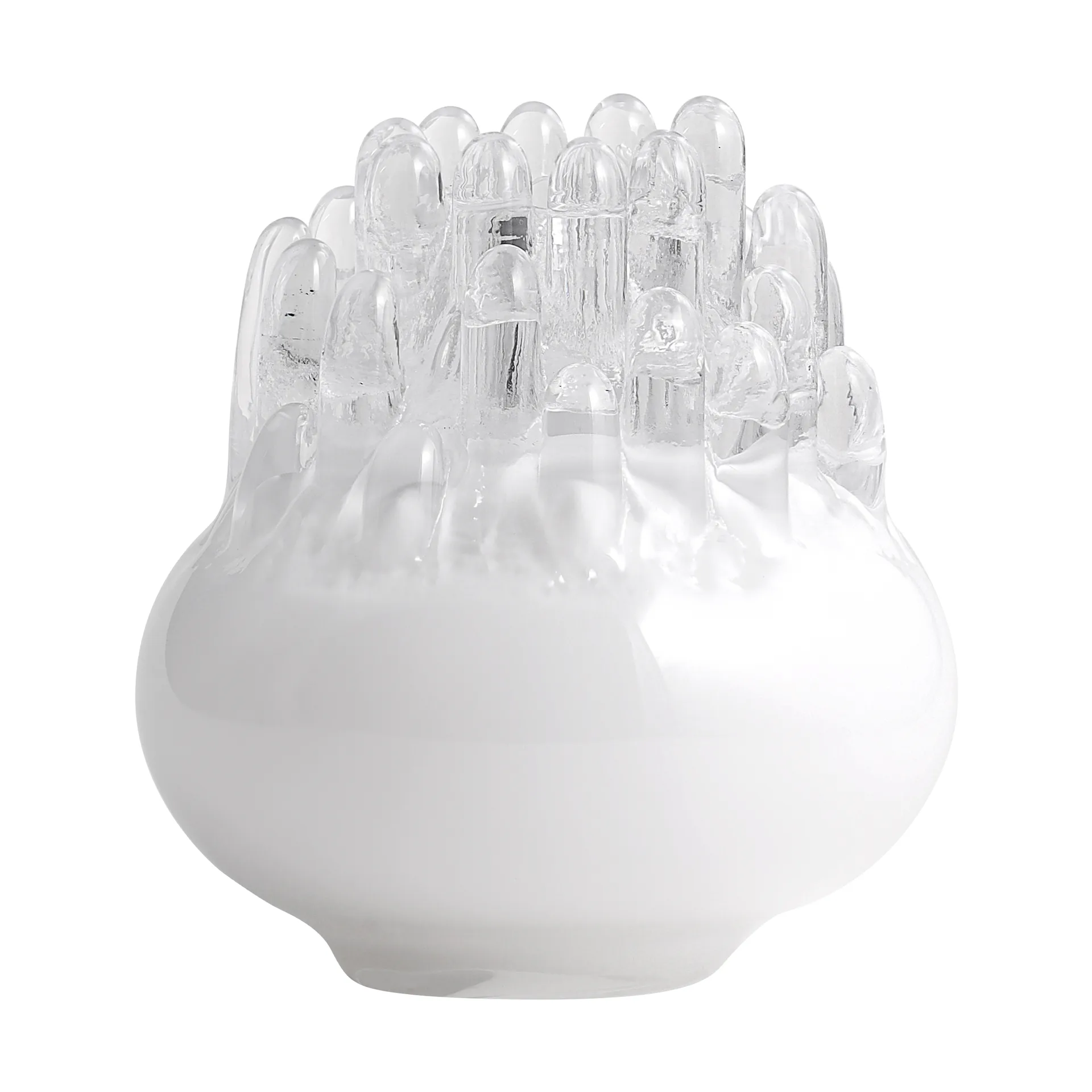 Polar kynttilänjalka 330 mm, Valkoinen Kosta Boda