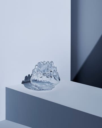 Polar kynttilänjalka pieni 19 cm - Läpinäkyvä - Kosta Boda