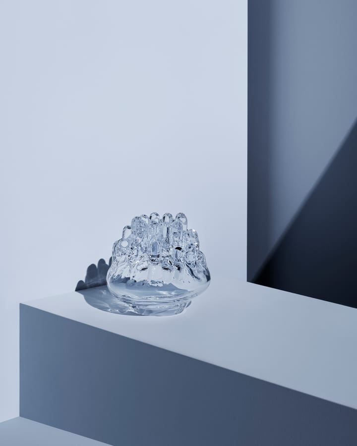 Polar kynttilänjalka pieni 19 cm, Läpinäkyvä Kosta Boda