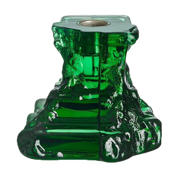 Rocky Baroque -kynttilänjalka 95 mm, Smaragdin vihreä Kosta Boda
