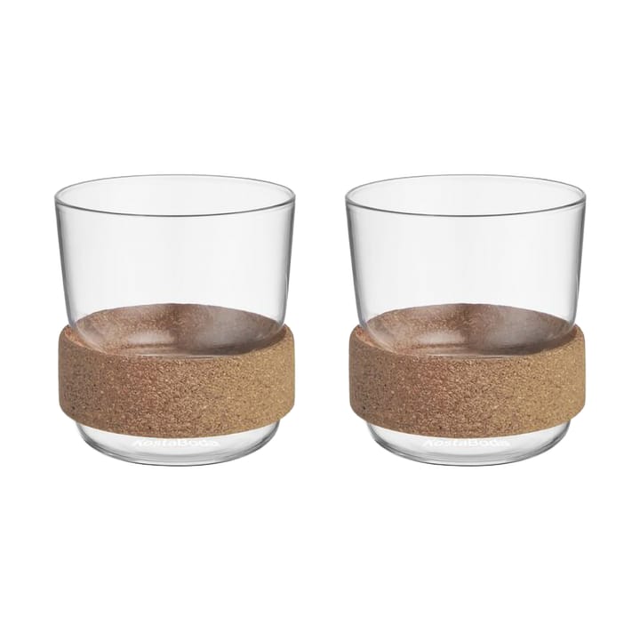 Viva muki korkkirenkaalla 30 cl 2-pack - Kirkas - Kosta Boda