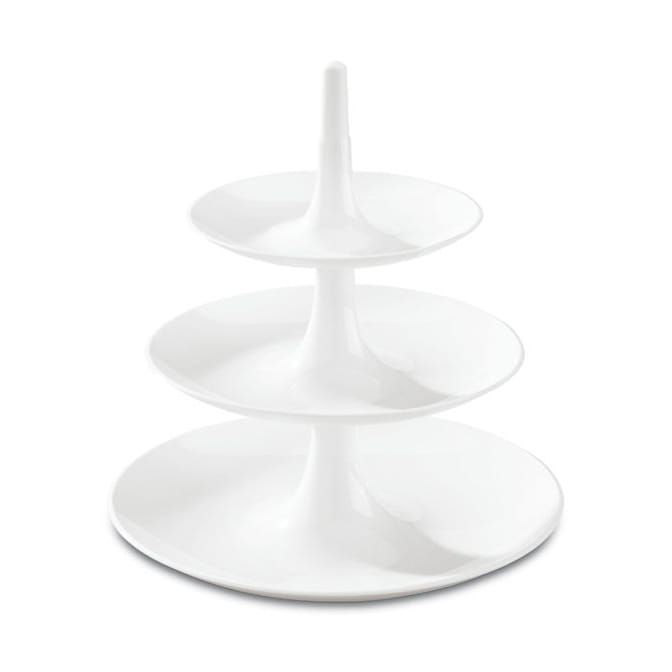 Babell kakkulautanen-kerrosvati L - Cotton white - Koziol