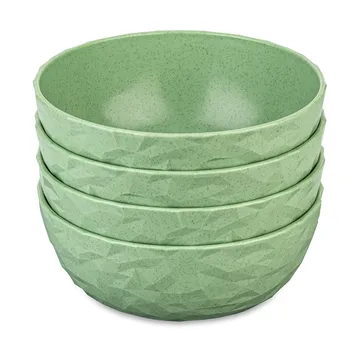 Club kulho Ø16,2 cm 4-pack biokierrätysmuovi - Nature leaf green - Koziol