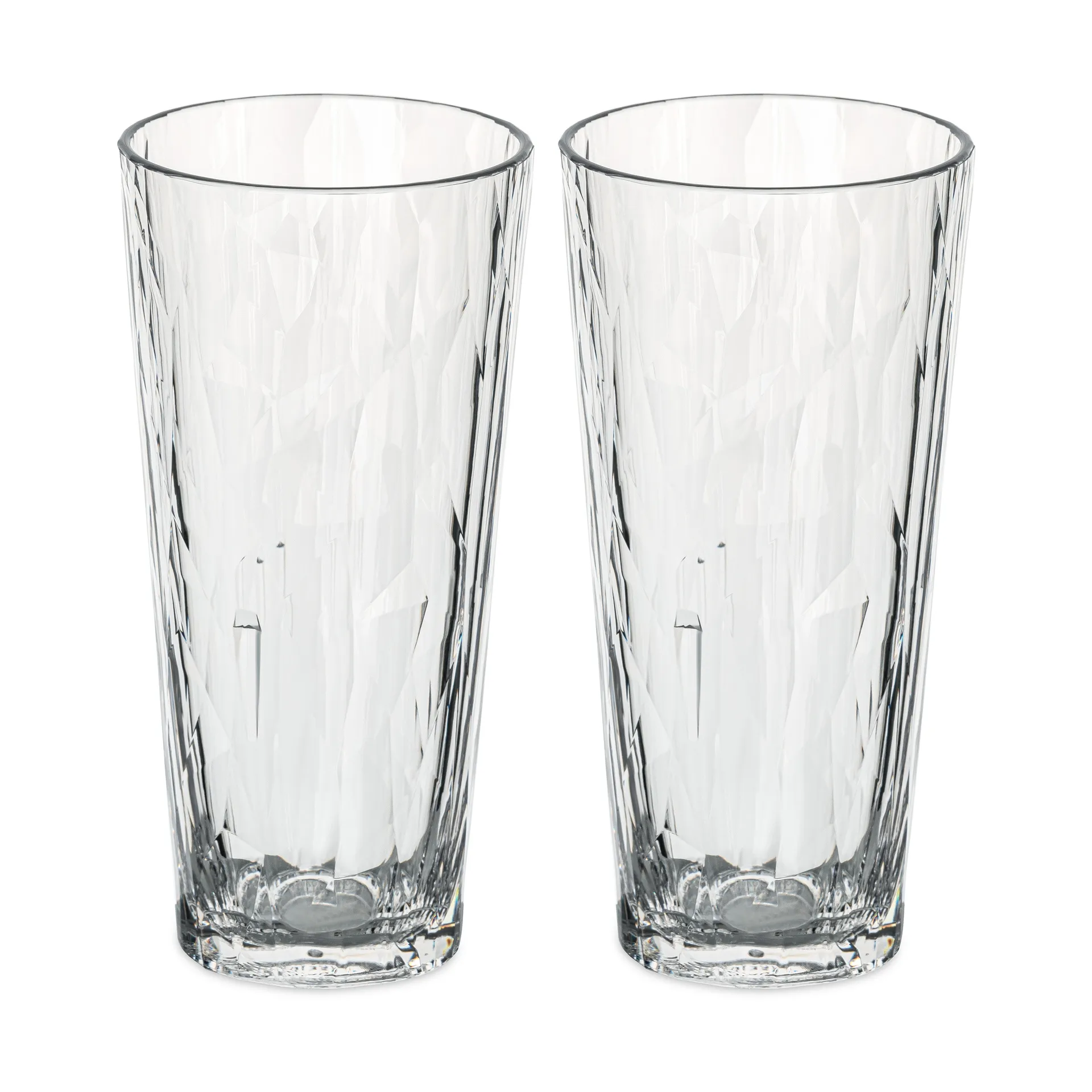 Club No. 19 juomalasi muovi 25 cl 2-pack, Kristallinkirkas Koziol