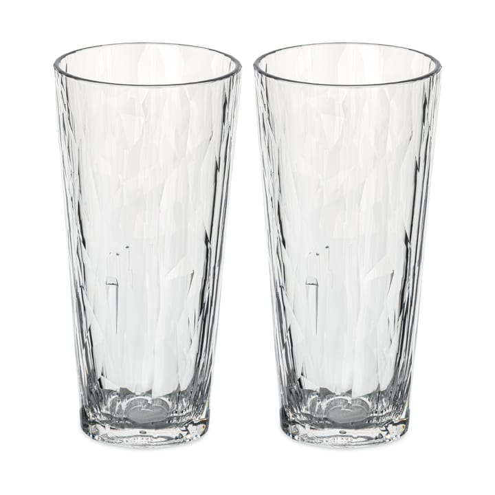 Club No. 19 juomalasi muovi 25 cl 2-pack - Kristallinkirkas - Koziol