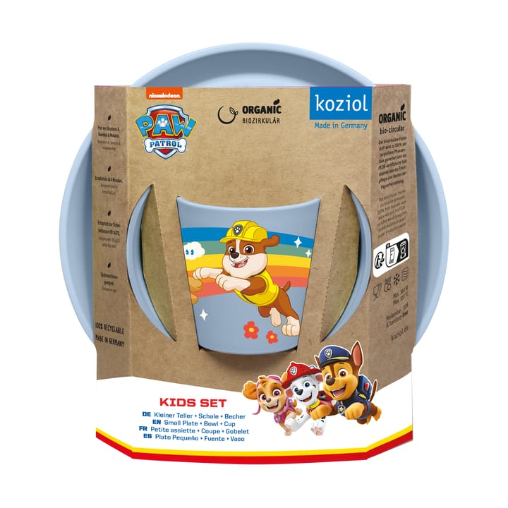 Connect Paw Patrol lastenastiasto 3 osaa. - Sininen - Koziol