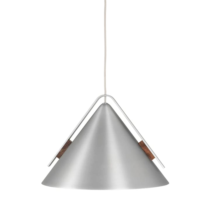Cone riippuvalaisin L - Alumiini-saksanpähkinä - Kristina Dam Studio