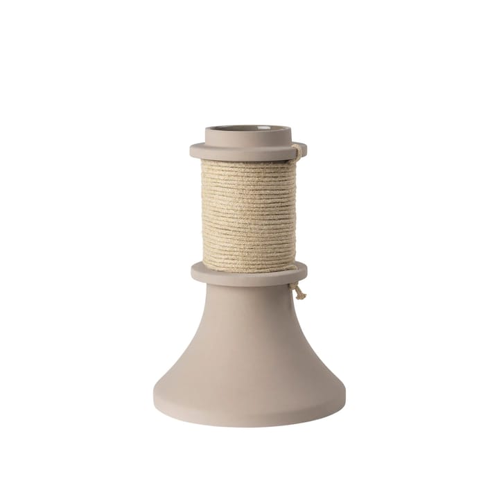 Rope vaasi 32,5 cm - Posliini-beige - Kristina Dam Studio