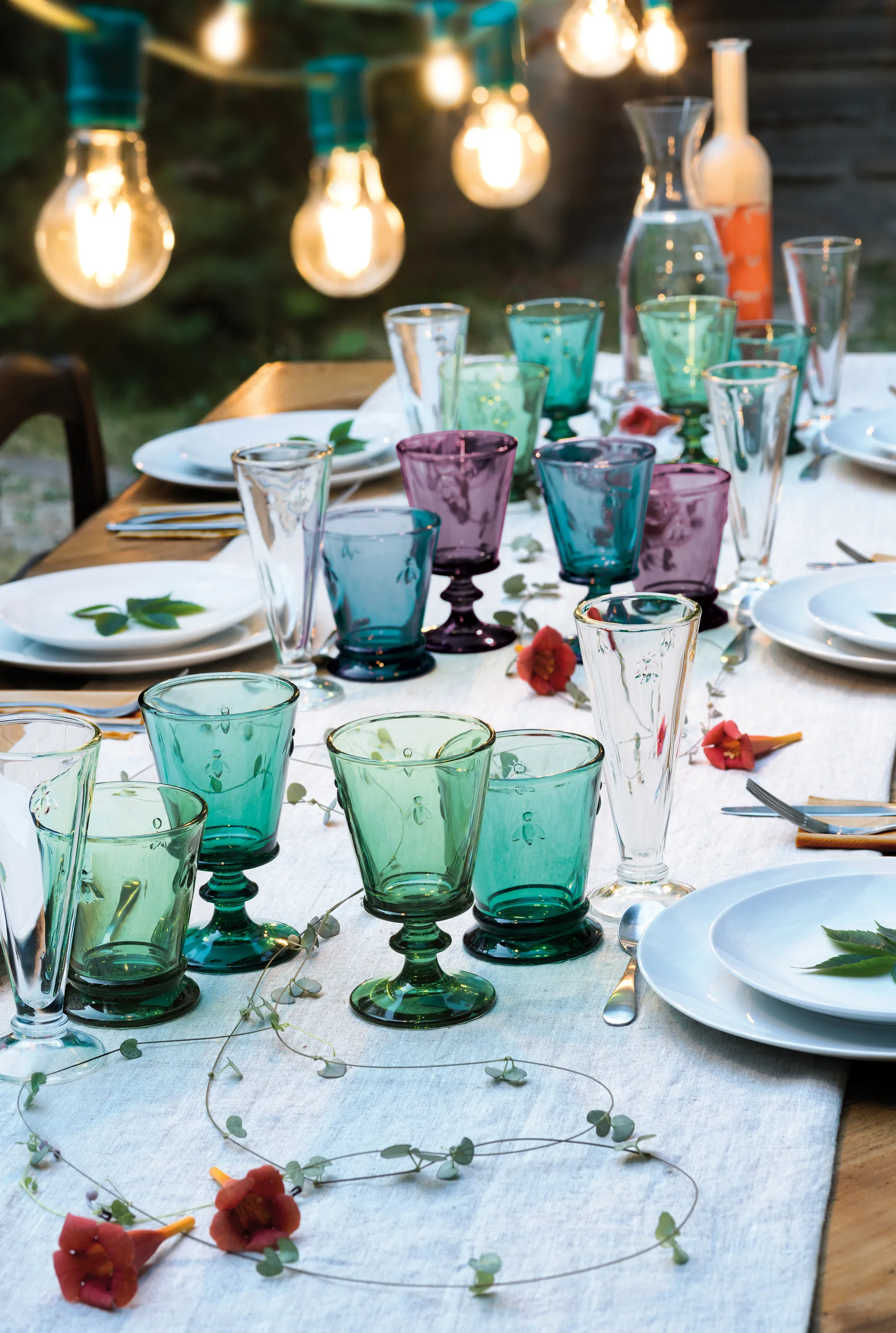 Abeille viinilasi 24 cl 6-pakkaus, Aubergine La Rochère