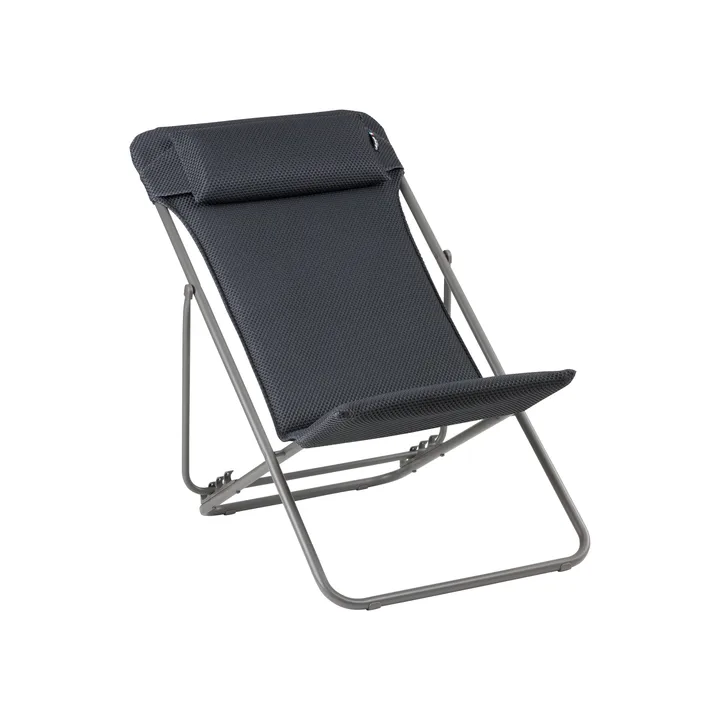 Maxi Transat + Bec aurinkotuoli BeComfort - Dark grey - Lafuma