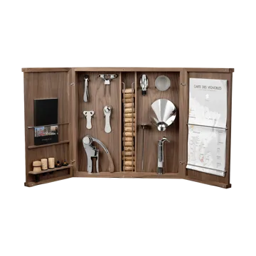 Cabinet d'Oeno-Curiosités viinikaappi - 13 osaa - L'Atelier du Vin