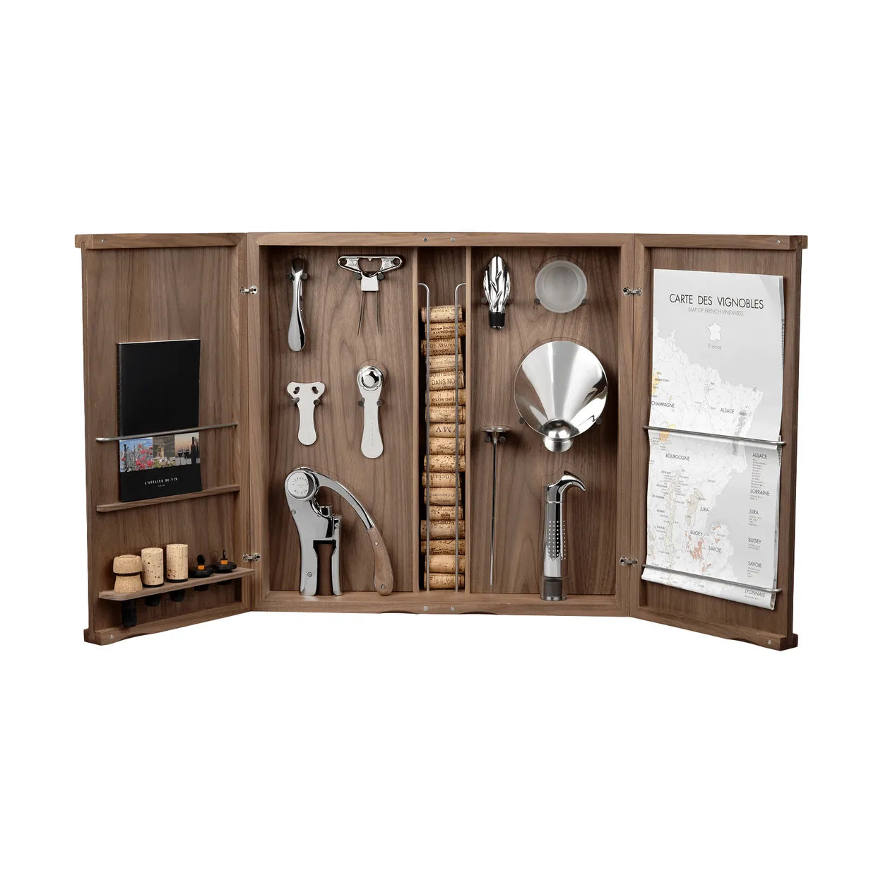 L"Atelier du Vin Cabinet d"'Oeno-Curiosités viinikaappi 13 osaa'