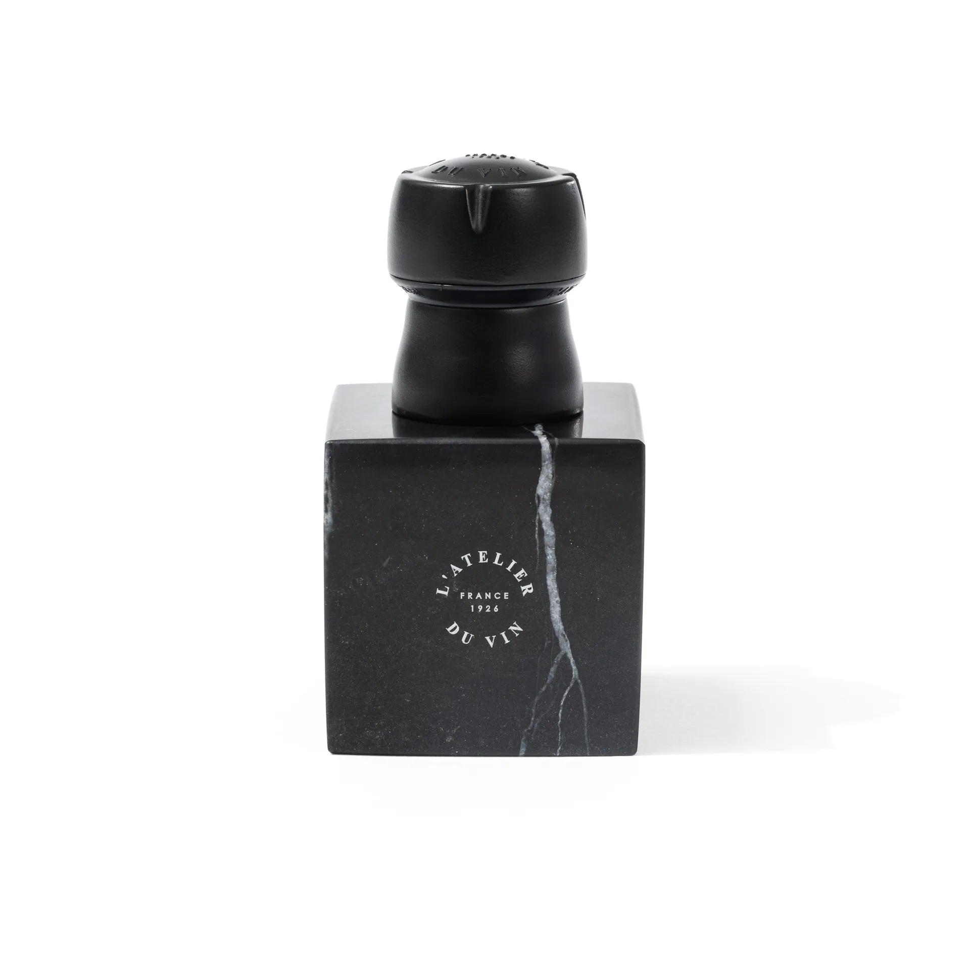 Champange korkkitulppa, Musta marmori L'Atelier du Vin