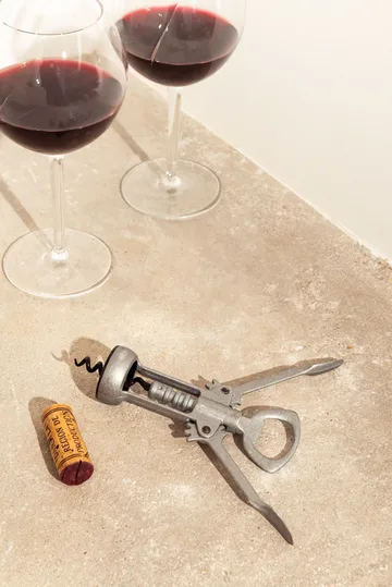 De Gaulle siipikorkkiruuvi - Hopea - L'Atelier du Vin