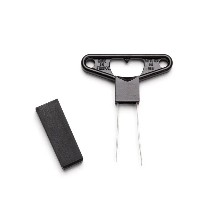 L'Atelier Bilame korkkiruuvi - Musta - L'Atelier du Vin