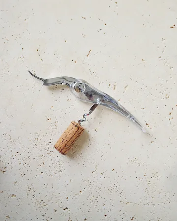 Soft machine crystal viinipullonavaaja - Hopea - L'Atelier du Vin