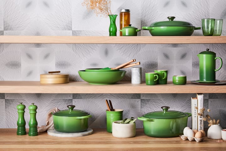 Le Creuset annosvuoka pinottava, Bamboo Green Le Creuset