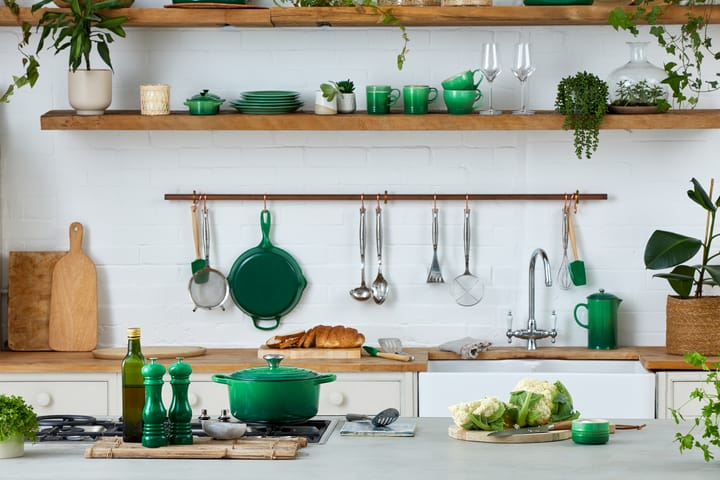 Le Creuset annosvuoka pinottava, Bamboo Green Le Creuset