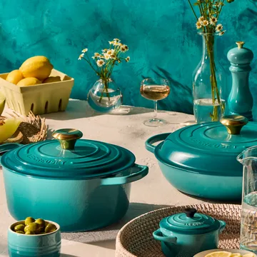 Le Creuset annosvuoka pinottava - Bleu Riviera - Le Creuset
