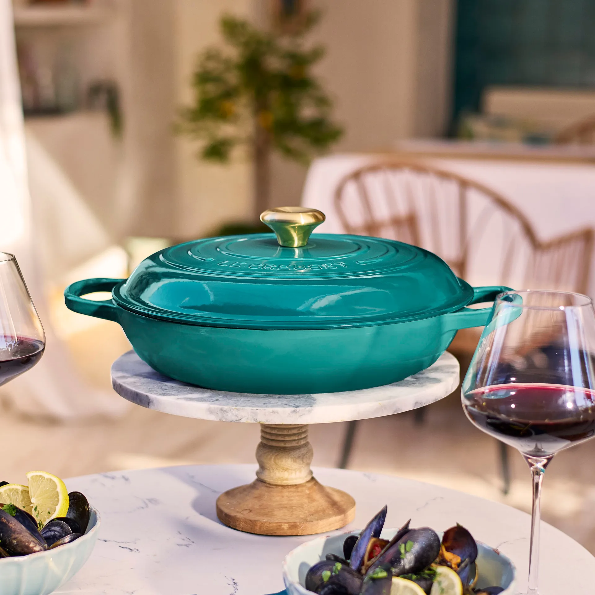 Le Creuset -buffetpata 3,5 l, Bleu Riviera Le Creuset