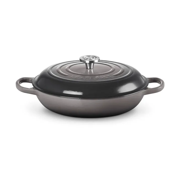 Le Creuset Classic valurauta buffeekasari - Flint, 3,5 l - Le Creuset