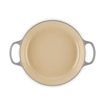 Le Creuset Classic valurauta buffeekasari lasikannella - Flint, 3,5 l - Le Creuset